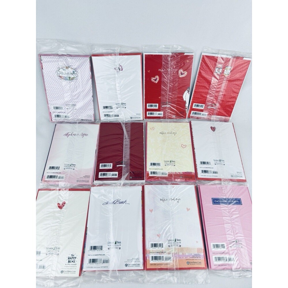 Lot Of 36 Leanin Tree Valentines Day - 12 Cards - Sealed - New With Envelopes - Picture 11 of 15